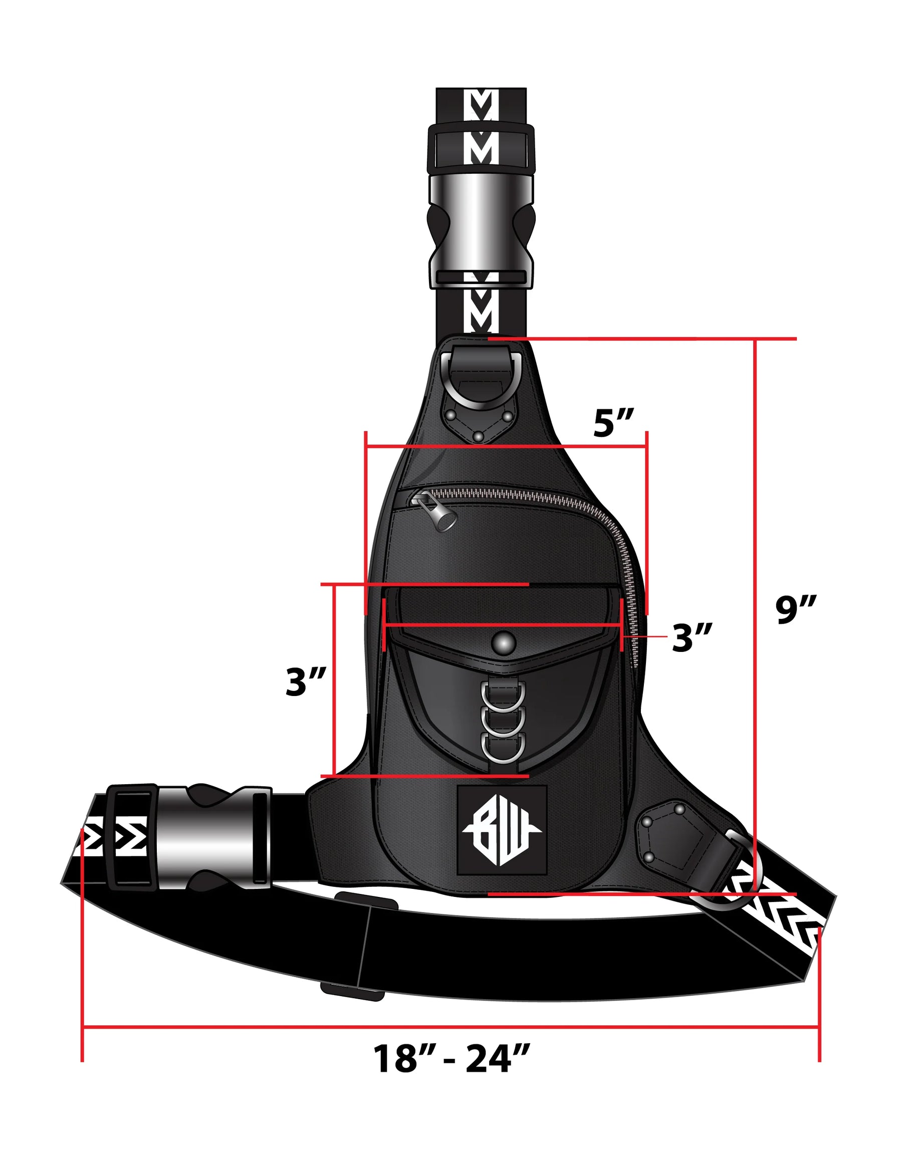 Hustler Leg Bag