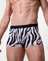 Animal Print Trunk - White