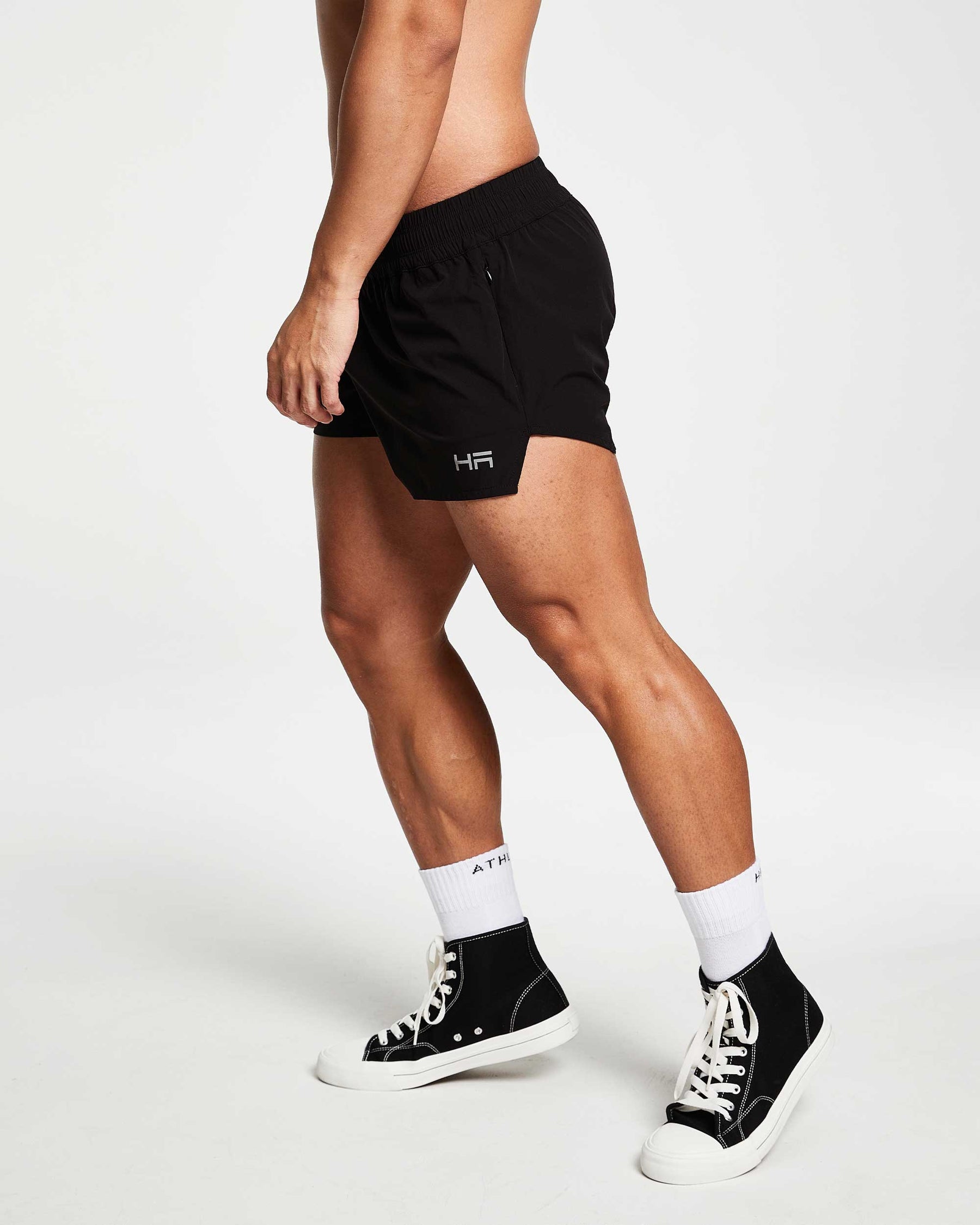 Move 3" Running Short - Black