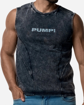 Black Washed Tank Top