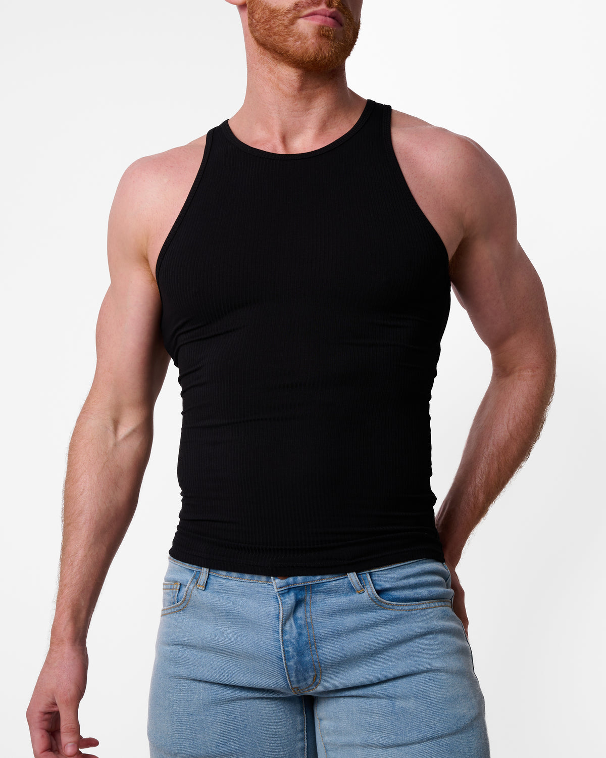 Naxos Ribbed Singlet