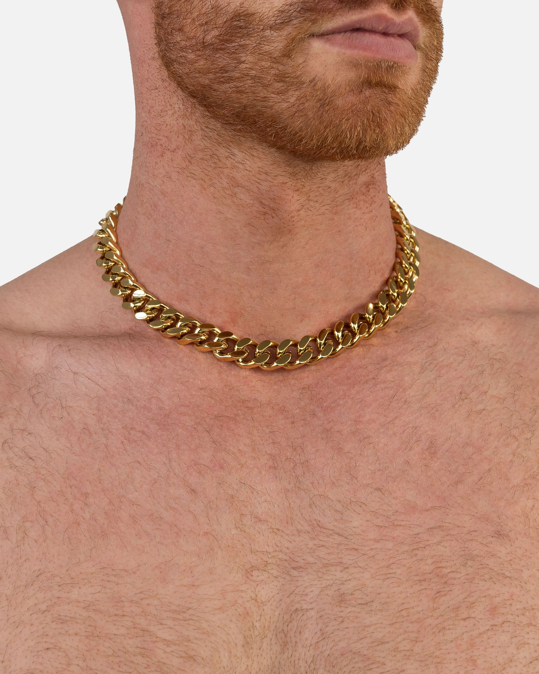Thick Cuban Chain - Gold