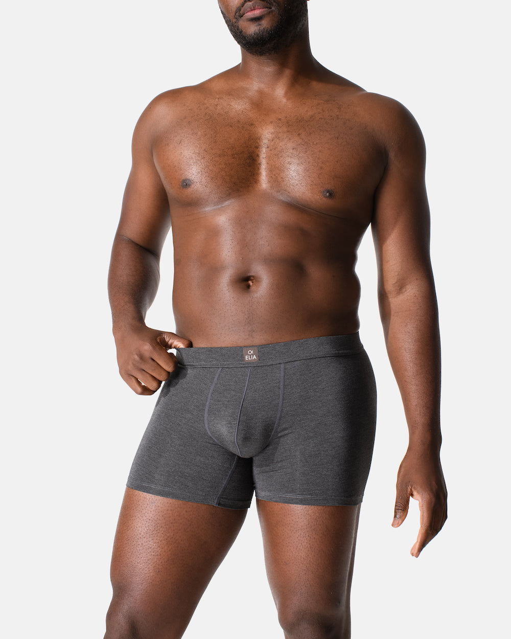 At Home Longline Trunk - Charcoal Marle